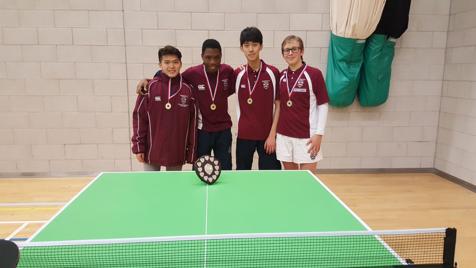 Table Tennis County Champions